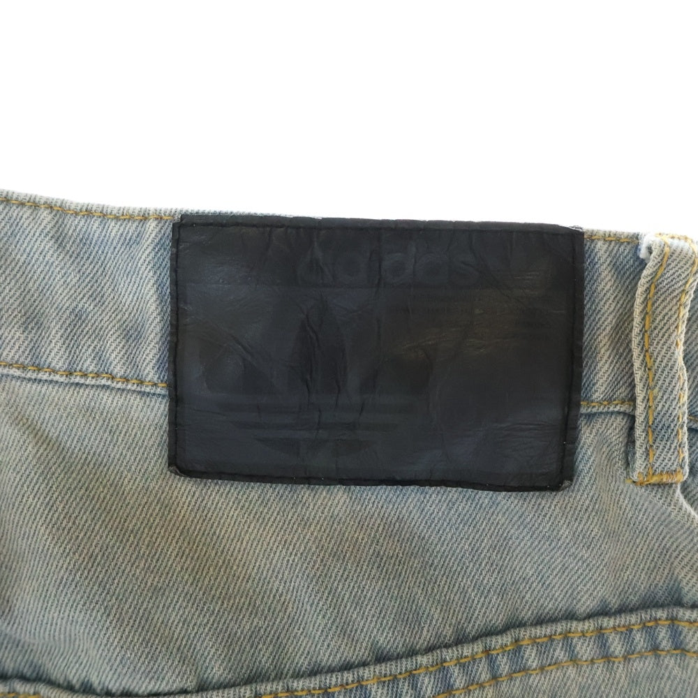 adidas(アディダス) Adilenium Season 3 Zip Washed Denim Pants JX9210 アディニウム 3ジップ デニムパンツ インディゴ