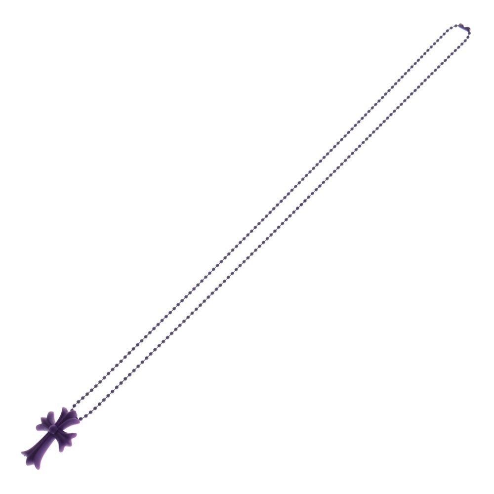 CHROME HEARTS(クロムハーツ) RUBBER CH CRS SML スモールCHクロス ラバーネックレス シリコン BCA306