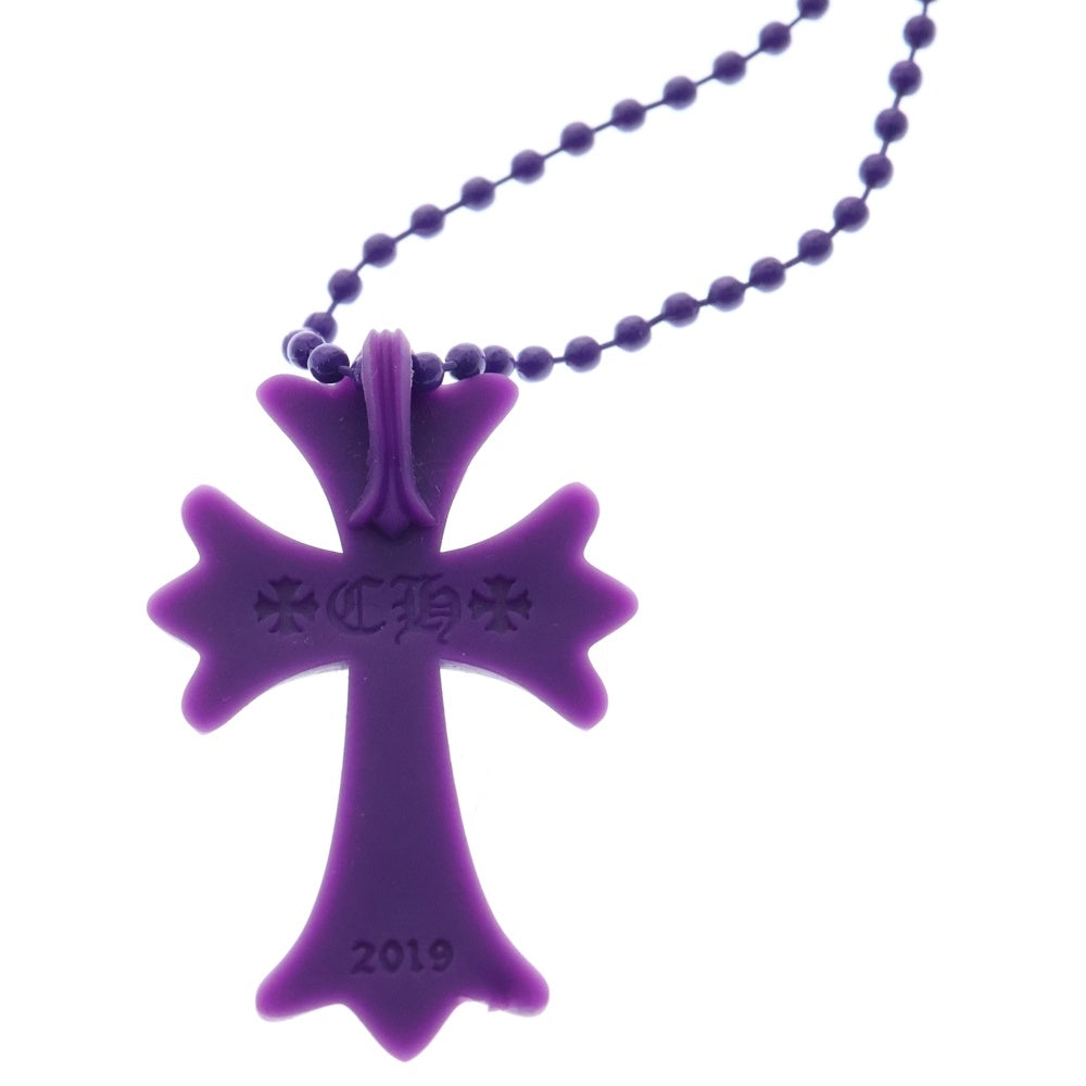 CHROME HEARTS(クロムハーツ) RUBBER CH CRS SML スモールCHクロス ラバーネックレス シリコン BCA306