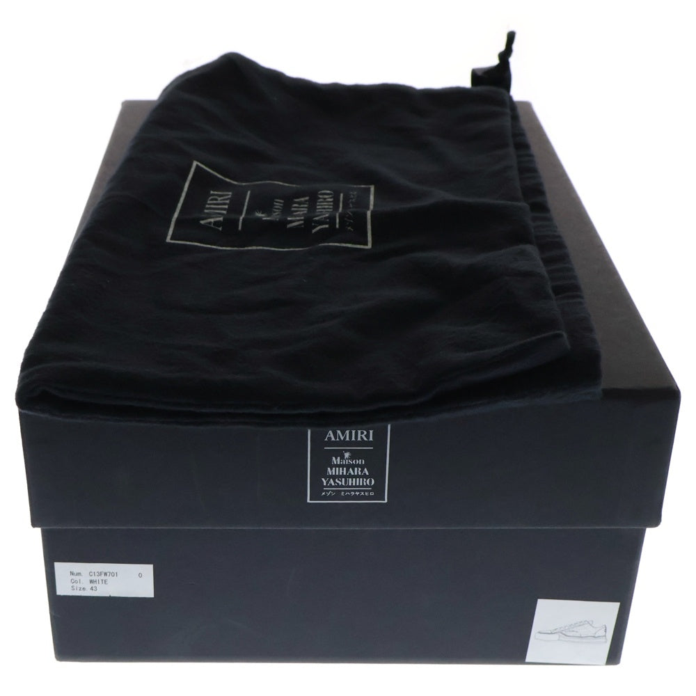 AMIRI(アミリ) ×Maison MIHARA YASUHIRO PETERSON OG Sole Canvas Low-top Sneaker ピーターソン OG ソール キャンバス ロートップスニーカー EU43/27.5cm C13FW701