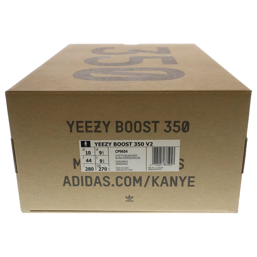 adidas(アディダス) YEEZY BOOST 350 ZEBRA CP9654 イージーブースト ゼブラ ローカットスニーカー US10/28.0cm ホワイト/ブラック