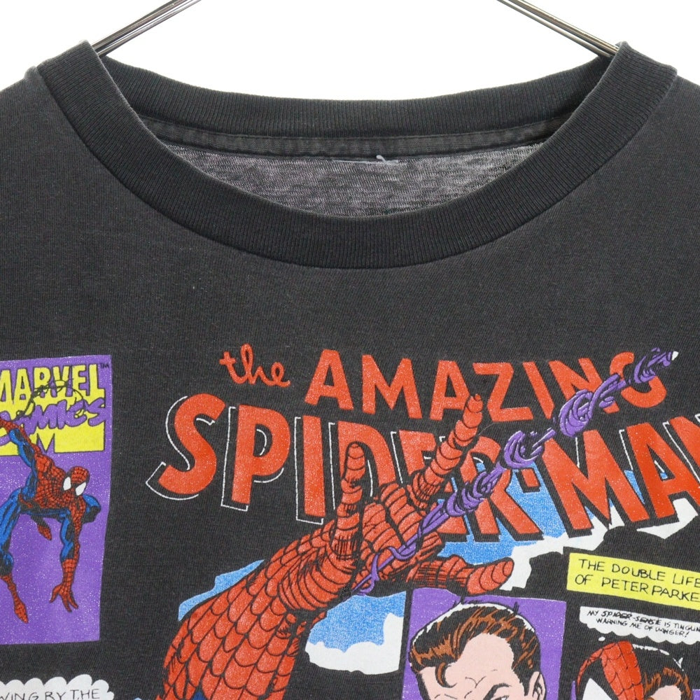 VINTAGE(ヴィンテージ) SPIDERMAN S/S スパイダーマンプリント 半袖Tシャツ カットソー グレー