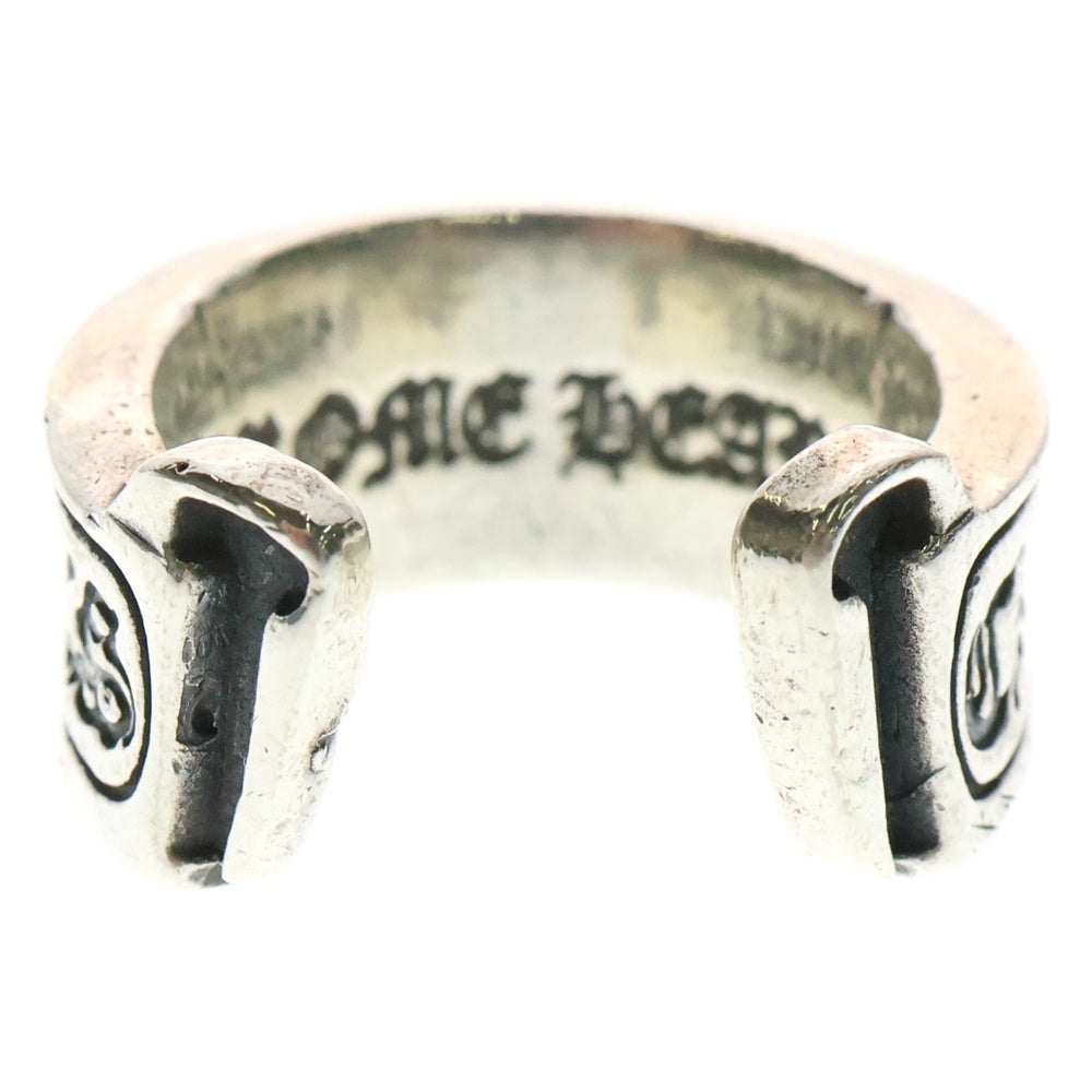 CHROME HEARTS(クロムハーツ) LG SCROLL LABEL ラージスクロールラベル リング シルバーBCA383