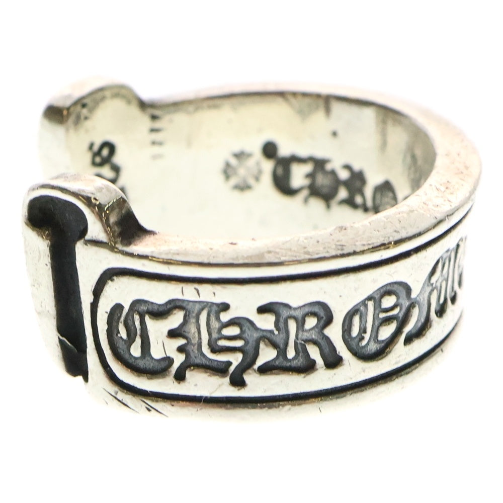 CHROME HEARTS(クロムハーツ) LG SCROLL LABEL ラージスクロールラベル リング シルバーBCA383