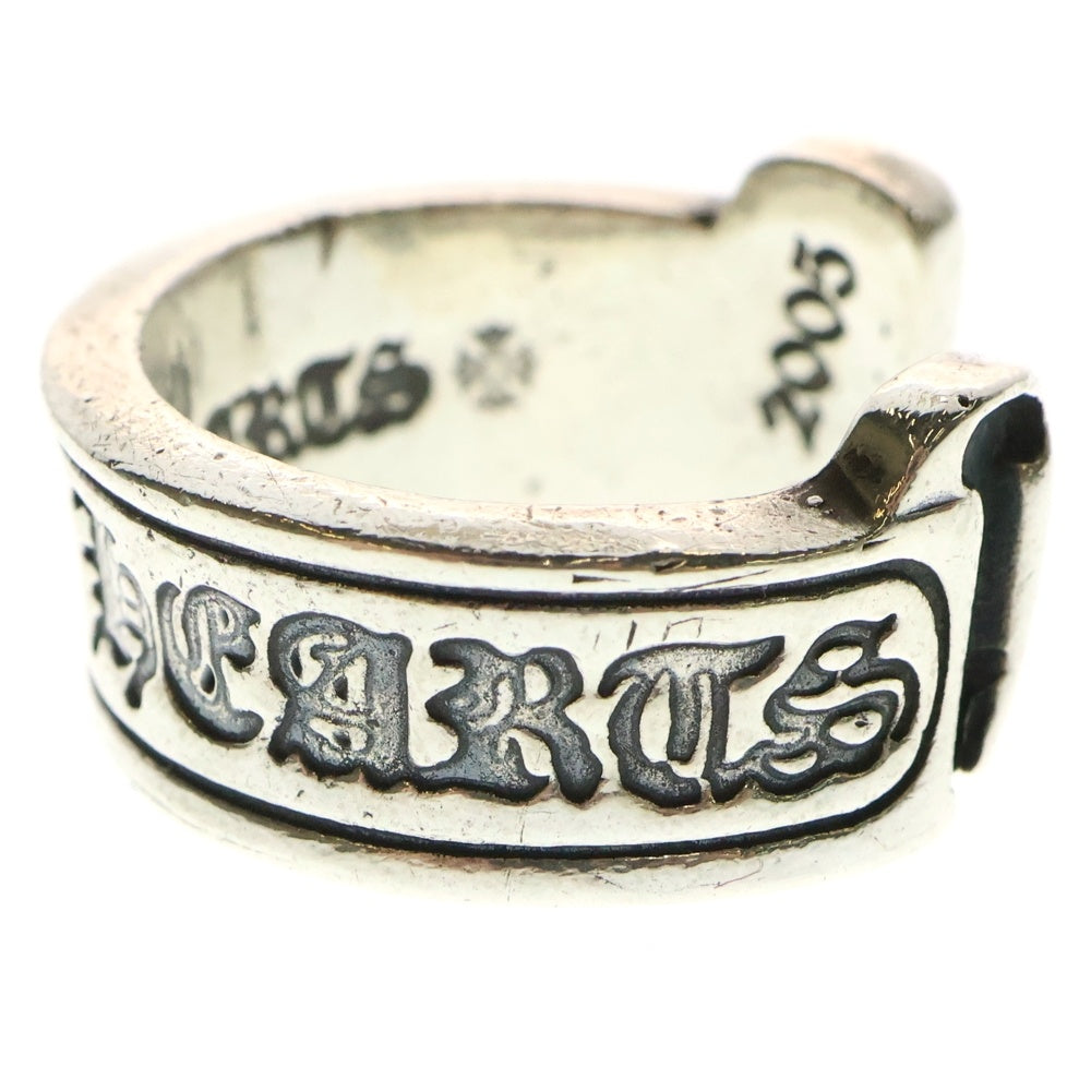 CHROME HEARTS(クロムハーツ) LG SCROLL LABEL ラージスクロールラベル リング シルバーBCA383