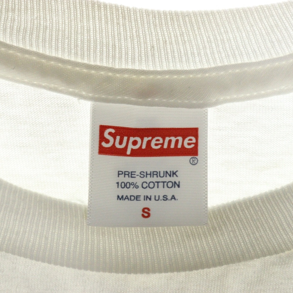 SUPREME(シュプリーム) 21AW×TIFFANY&Co.Box Logo Tee ティファニー ボックスロゴプリント半袖Tシャツ カットソー ホワイト