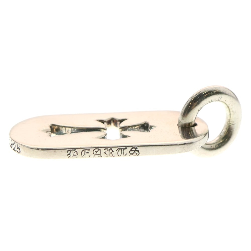 CHROME HEARTS(クロムハーツ) D TAG SML CO CRS カットアウトクロスドッグタグ スモール ペンダントトップ シルバー BCA242