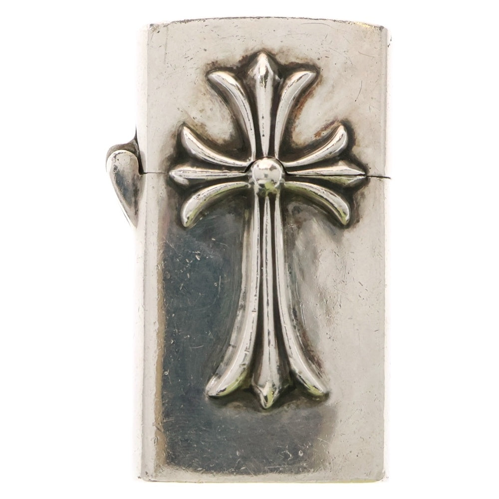 CHROME HEARTS(クロムハーツ) ZIPPO LIGHTERZ-V2 スモールCHクロスナロージッポライター シルバー