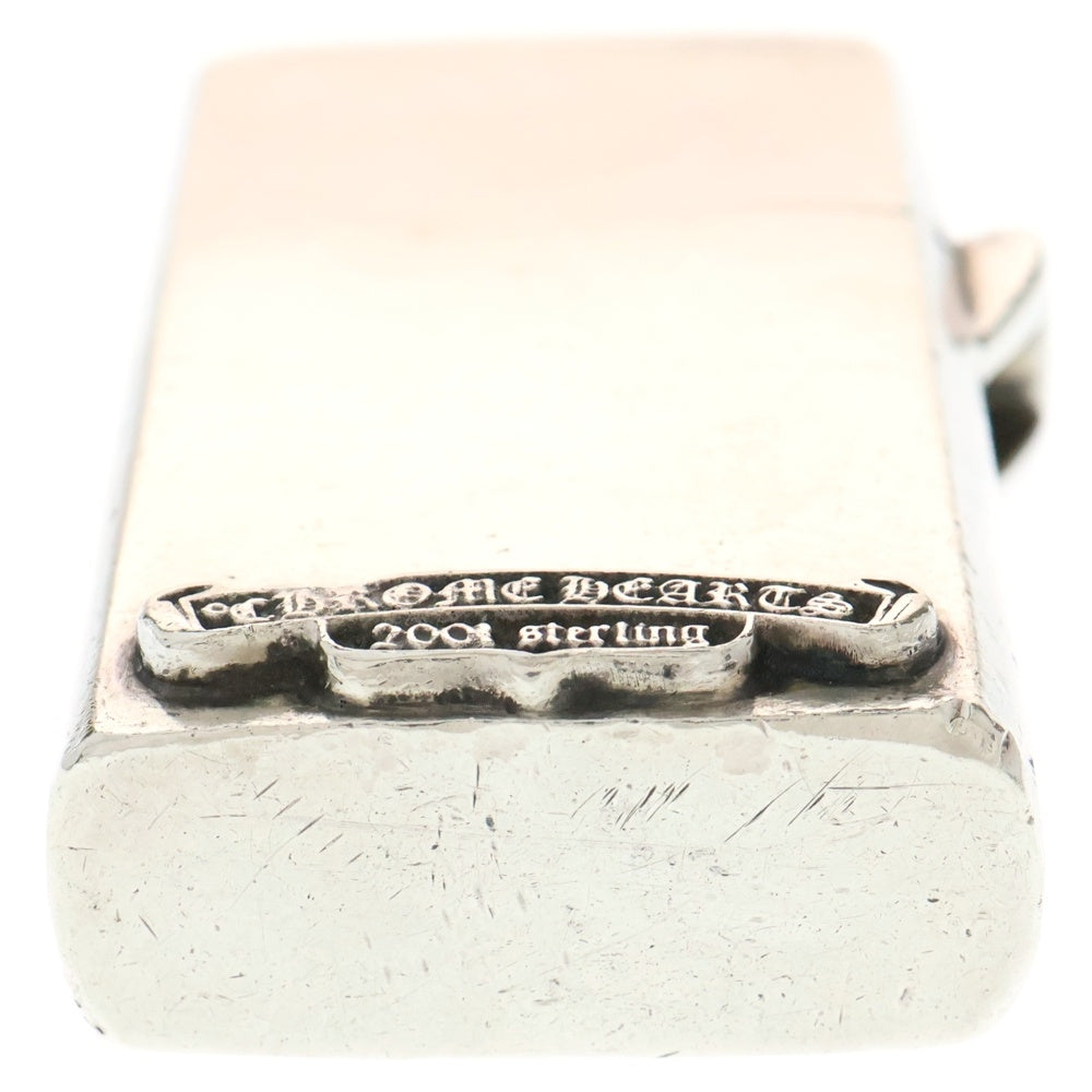 CHROME HEARTS(クロムハーツ) ZIPPO LIGHTERZ-V2 スモールCHクロスナロージッポライター シルバー
