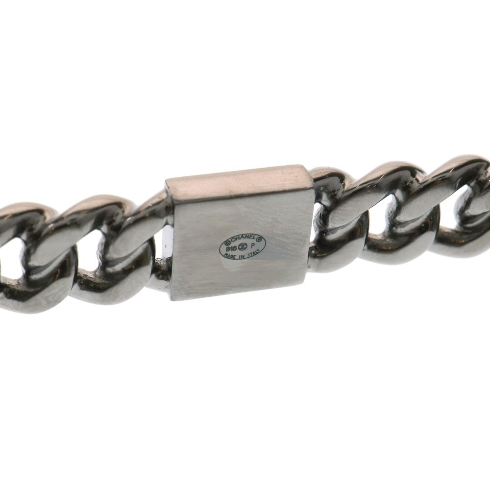 CHANEL(シャネル) ココマーク チェーンリンク スクエアバングル ブレスレット B15 P シルバー