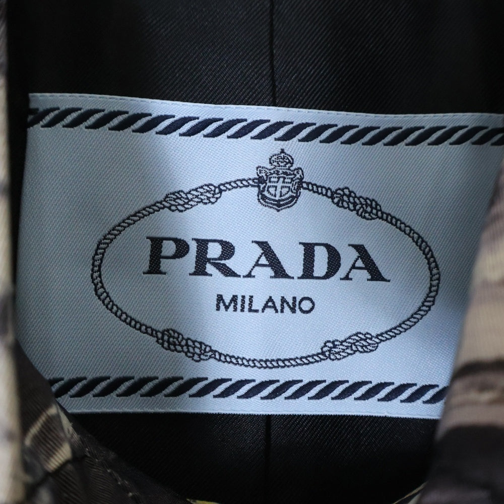 PRADA(プラダ) Trench coats P649G S172 グラフィティプリント トレンチコート マルチ レディース