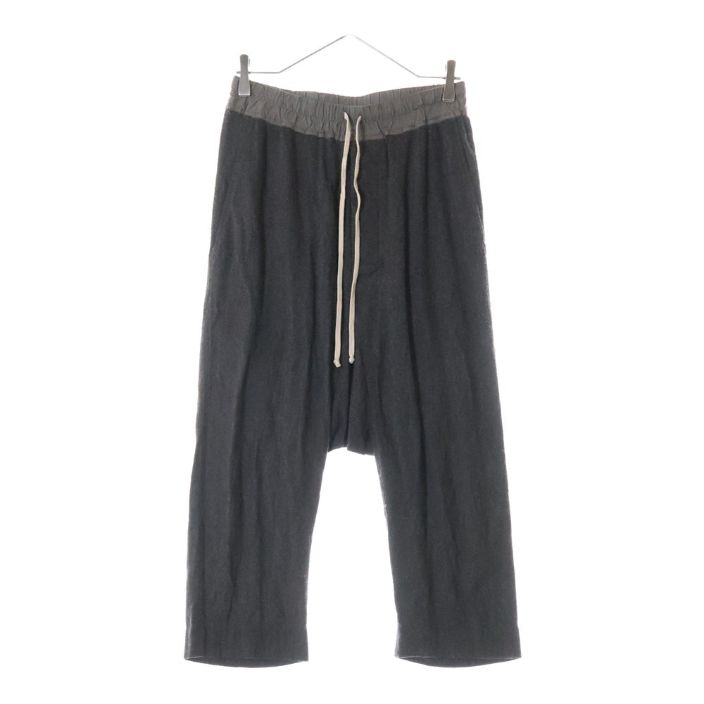 Rick Owens(リックオウエンス) 10AW GLEAM期 ドローコード クロップドサルエルパンツ ダークブラウン