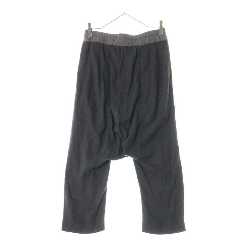 Rick Owens(リックオウエンス) 10AW GLEAM期 ドローコード クロップドサルエルパンツ ダークブラウン