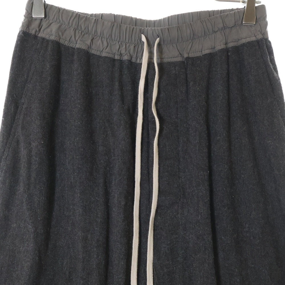Rick Owens(リックオウエンス) 10AW GLEAM期 ドローコード クロップドサルエルパンツ ダークブラウン
