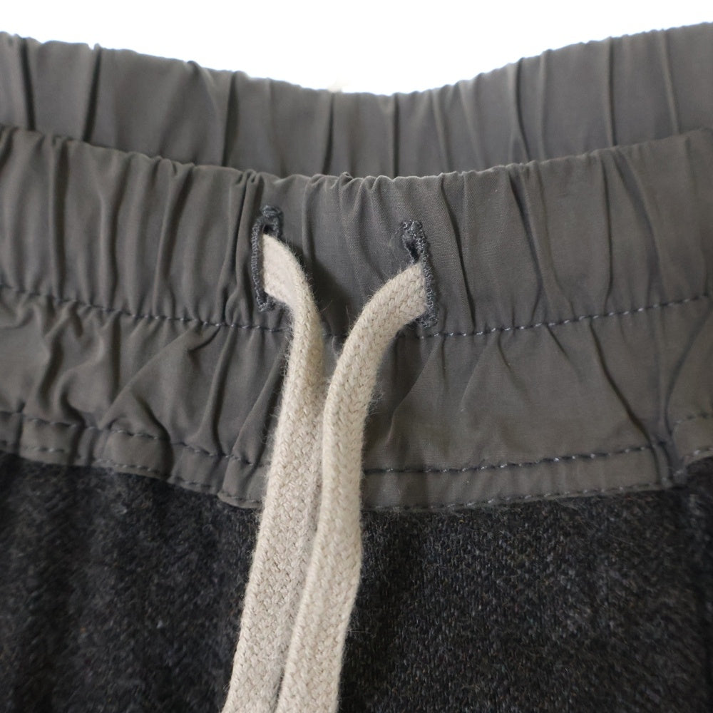 Rick Owens(リックオウエンス) 10AW GLEAM期 ドローコード クロップドサルエルパンツ ダークブラウン