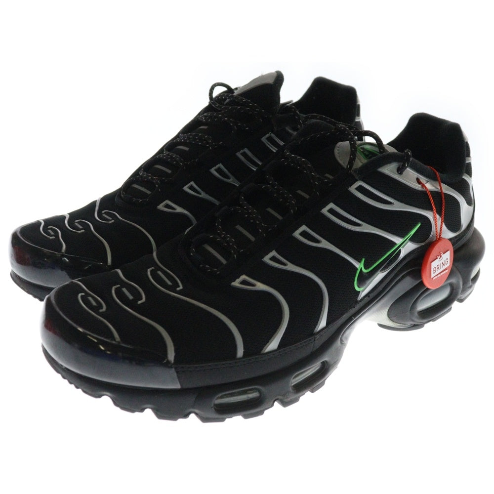NIKE(ナイキ) AIR MAX PLUS DR0139-001 エアマックス プラス ローカットスニーカー ブラック/シルバー US9/27.0cm