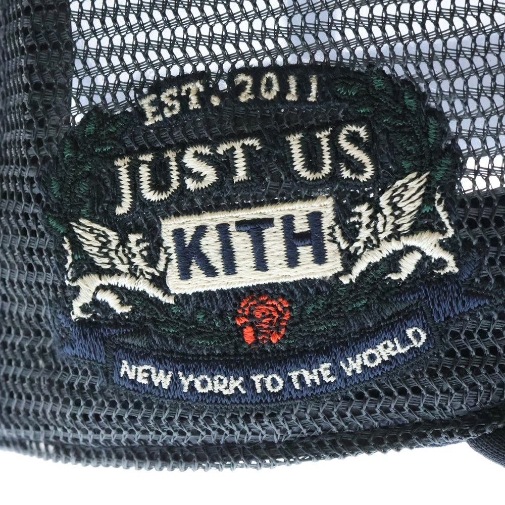 KITH(キス) '47 for the NY YANKEES BRAND HITCH FM TRUCKER CAP ニューヨークヤンキース ブランドヒッチ トラッカーキャップ ネイビー