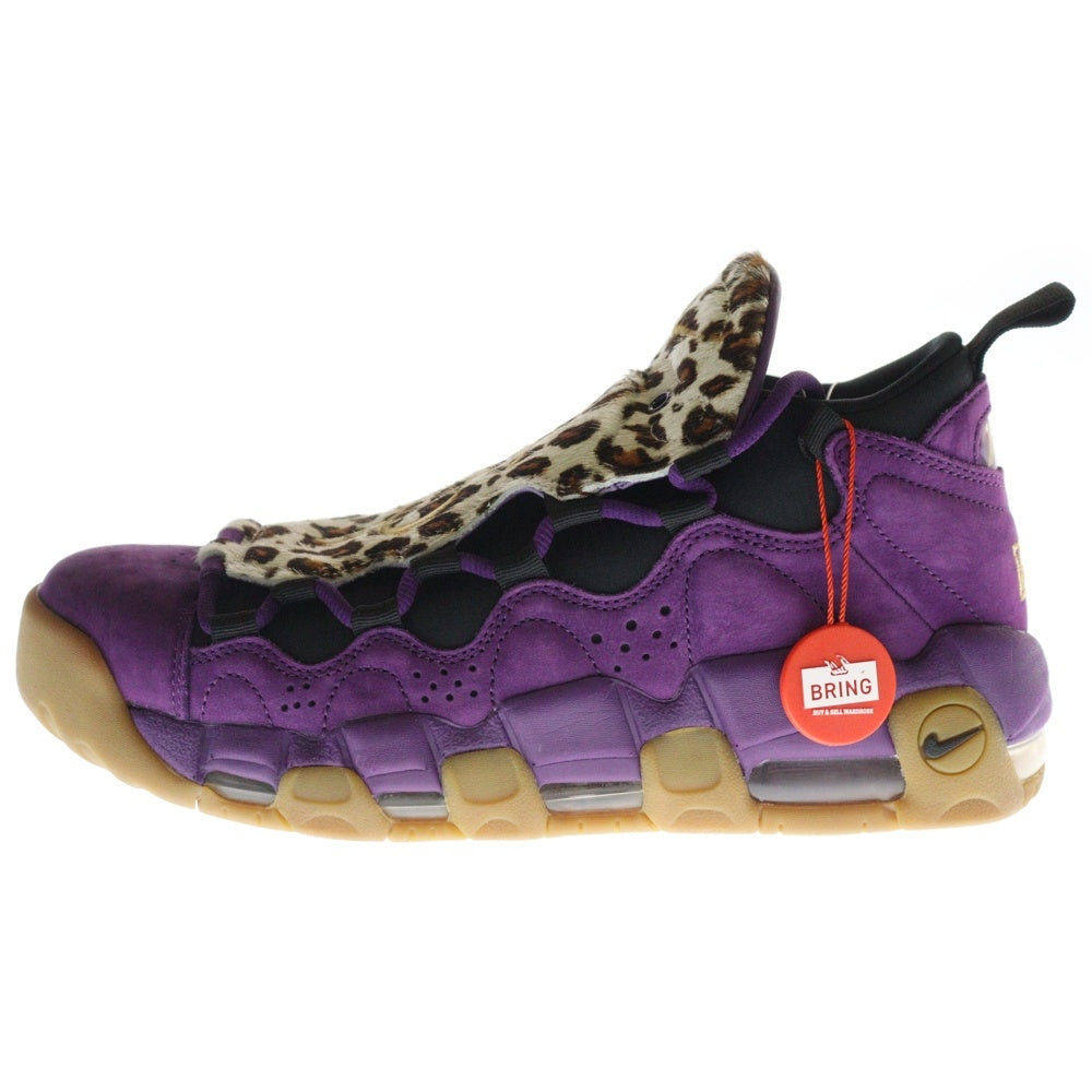 NIKE(ナイキ) AIR MORE MONEY AR5401-500 エア モア マネー ナイトパープル ミッドカットスニーカー US7.5/25.5cm