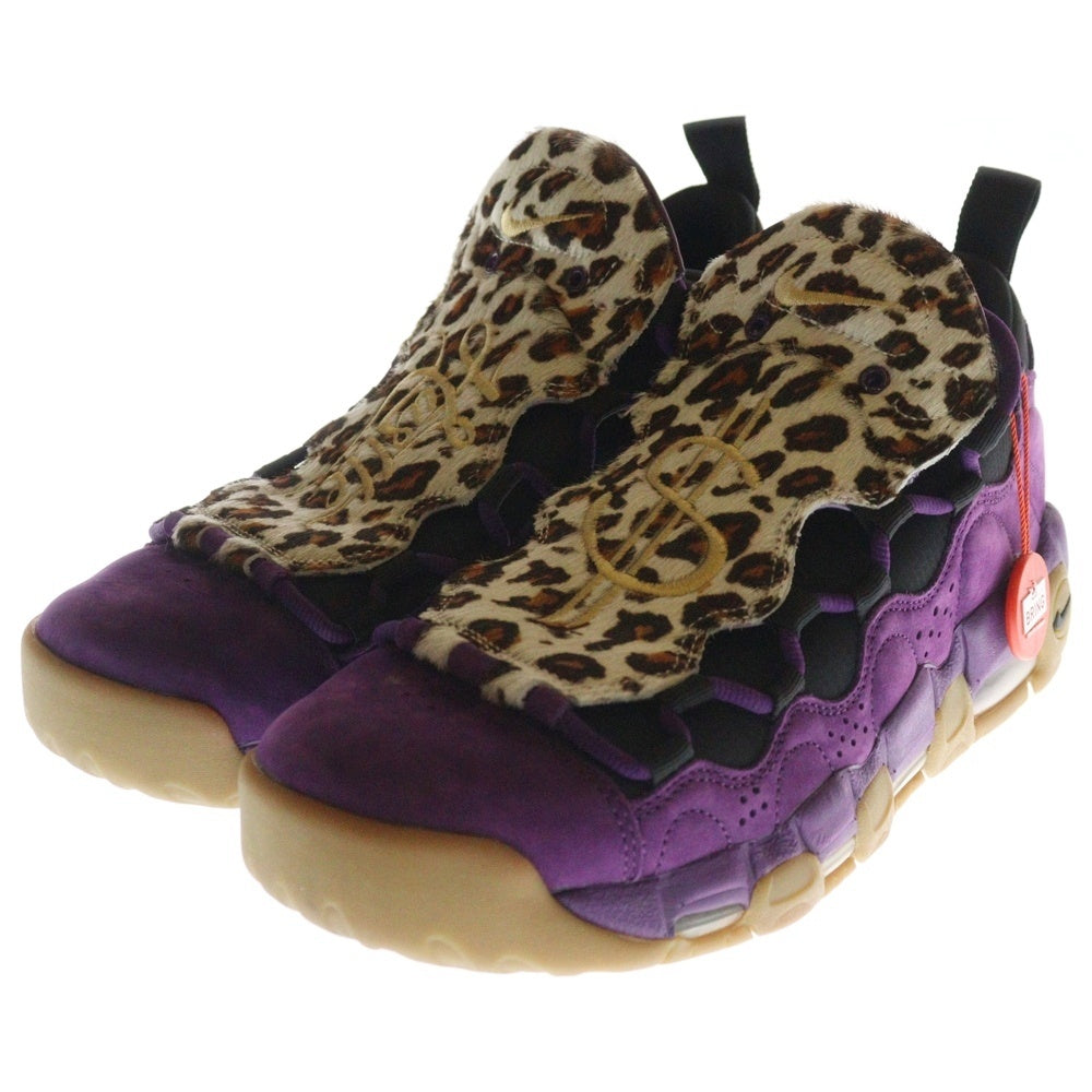 NIKE(ナイキ) AIR MORE MONEY AR5401-500 エア モア マネー ナイトパープル ミッドカットスニーカー US7.5/25.5cm