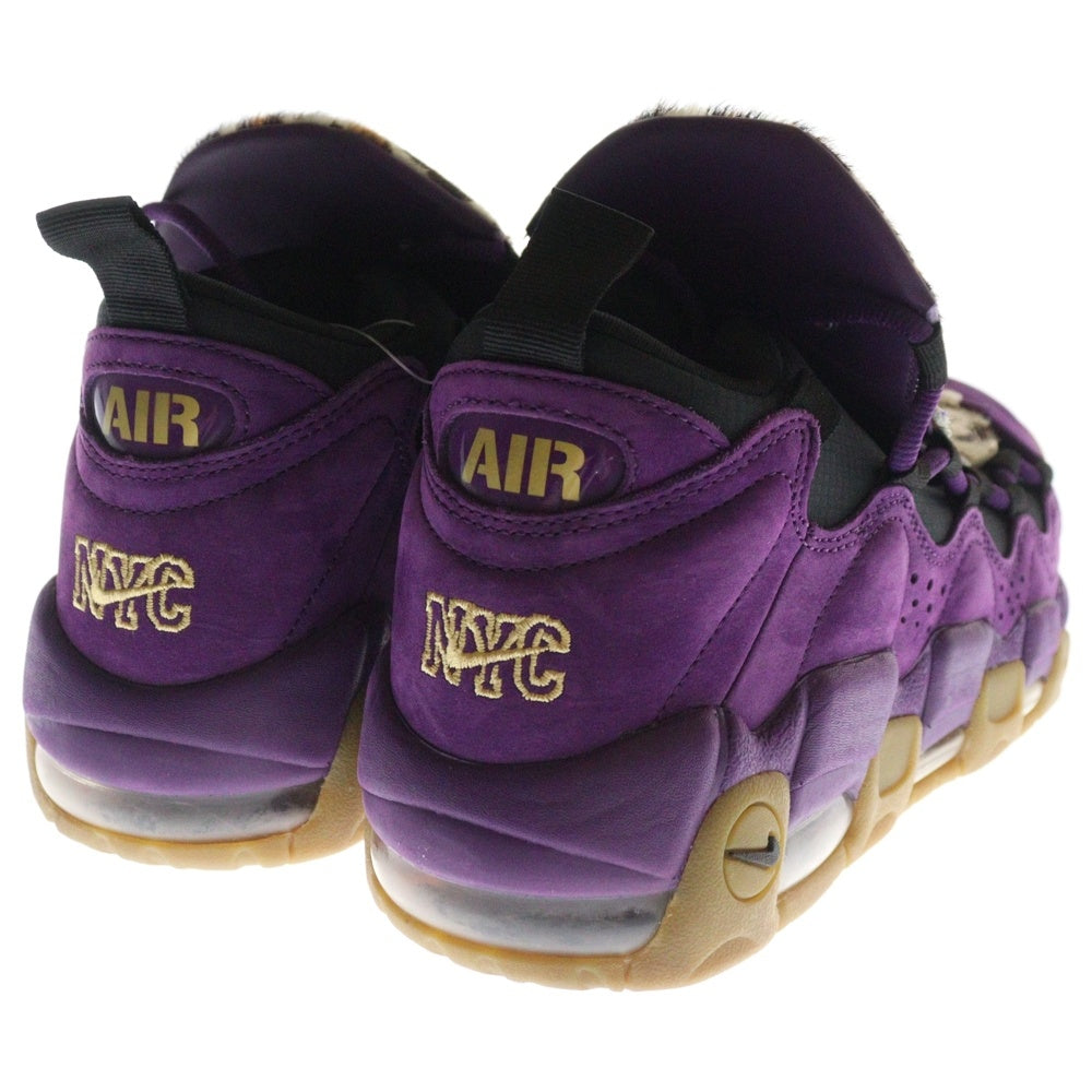 NIKE(ナイキ) AIR MORE MONEY AR5401-500 エア モア マネー ナイトパープル ミッドカットスニーカー US7.5/25.5cm