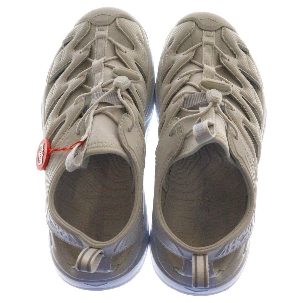 HOKA ONE ONE(ホカオネオネ) HOPARA 1123112 ホパラ サンダル ランニングシューズ ホワイト/グレー US8/26.0cm