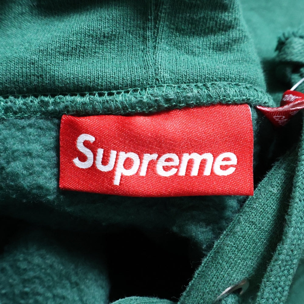 SUPREME(シュプリーム) 24SS Soup Can Hooded Sweatshirt スープカンプルオーバーフーディーパーカー グリーン