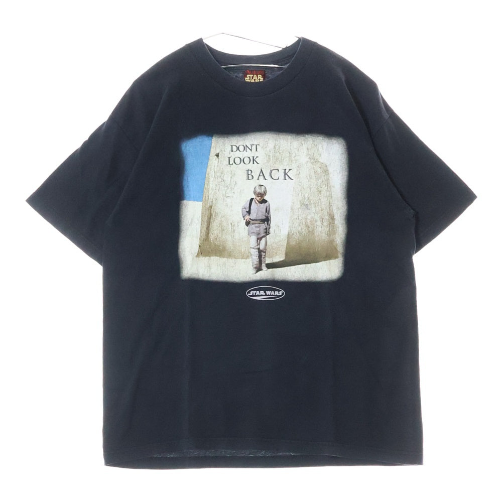 VINTAGE(ヴィンテージ) 90s VINTAGE STAR WARS Anakin Skywalker スターウォーズ アナキンスカイウォーカー プリント半袖Tシャツ カットソー ブラック