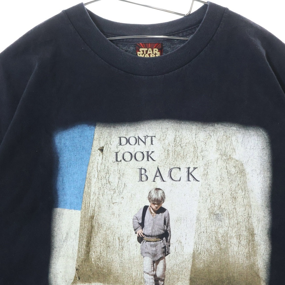 VINTAGE(ヴィンテージ) 90s VINTAGE STAR WARS Anakin Skywalker スターウォーズ アナキンスカイウォーカー プリント半袖Tシャツ カットソー ブラック