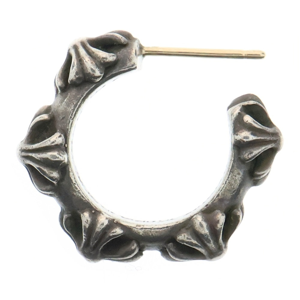 CHROME HEARTS(クロムハーツ) HOOP CROSS クロスバンド フープピアス シルバー BCA100