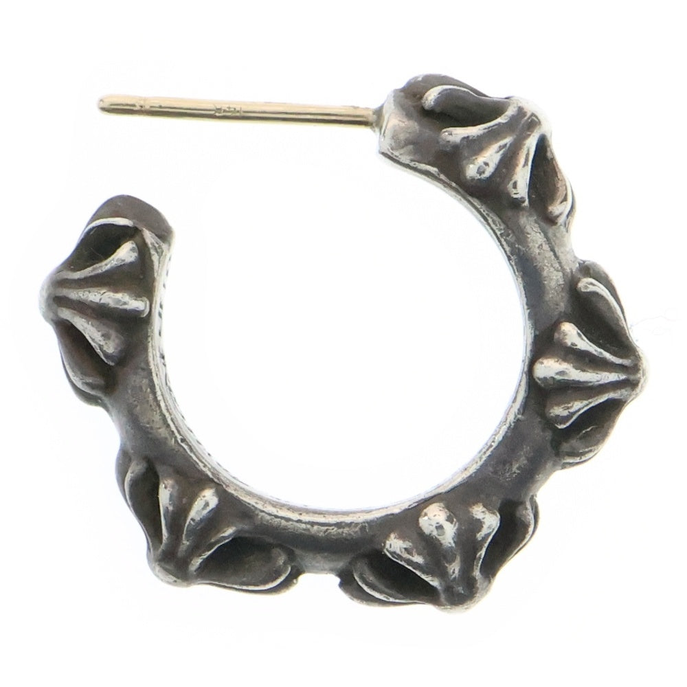 CHROME HEARTS(クロムハーツ) HOOP CROSS クロスバンド フープピアス シルバー BCA100