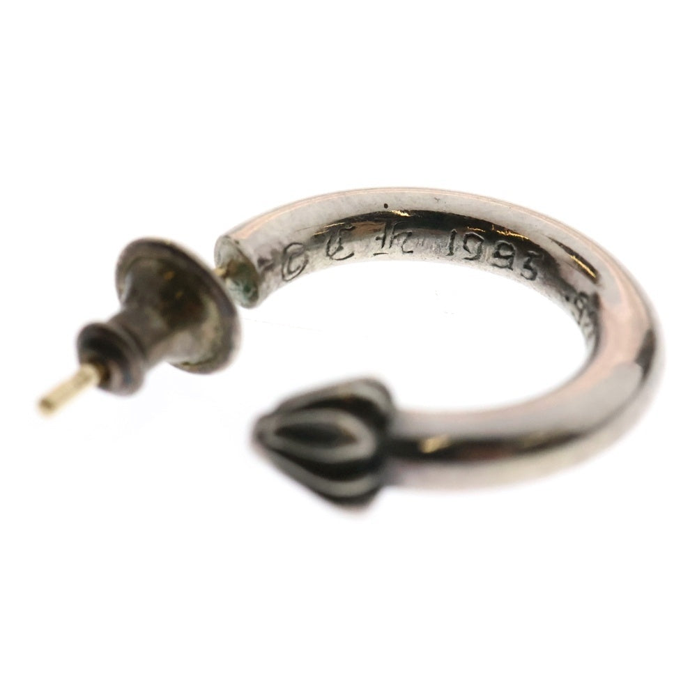 CHROME HEARTS(クロムハーツ) HOOP PLAIN プレーン フープピアス シルバー BCA101