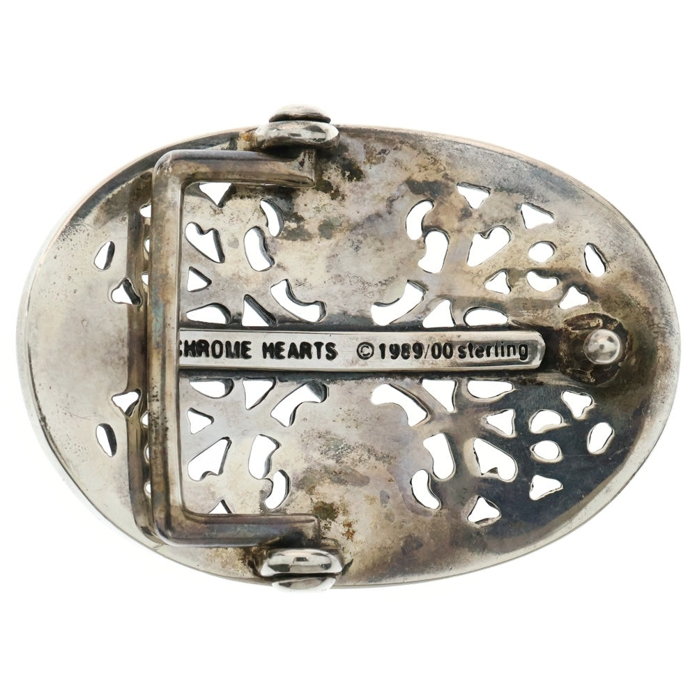 CHROME HEARTS(クロムハーツ) OVAL CROSS STRAP1.5クラシックオーバルクロスバックル シルバー BCA359