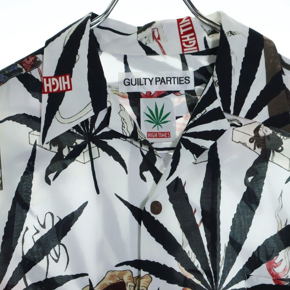 WACKO MARIA(ワコマリア) HAWAIIAN SHIRT ハワイアンシャツ レーヨンアロハシャツ ホワイト