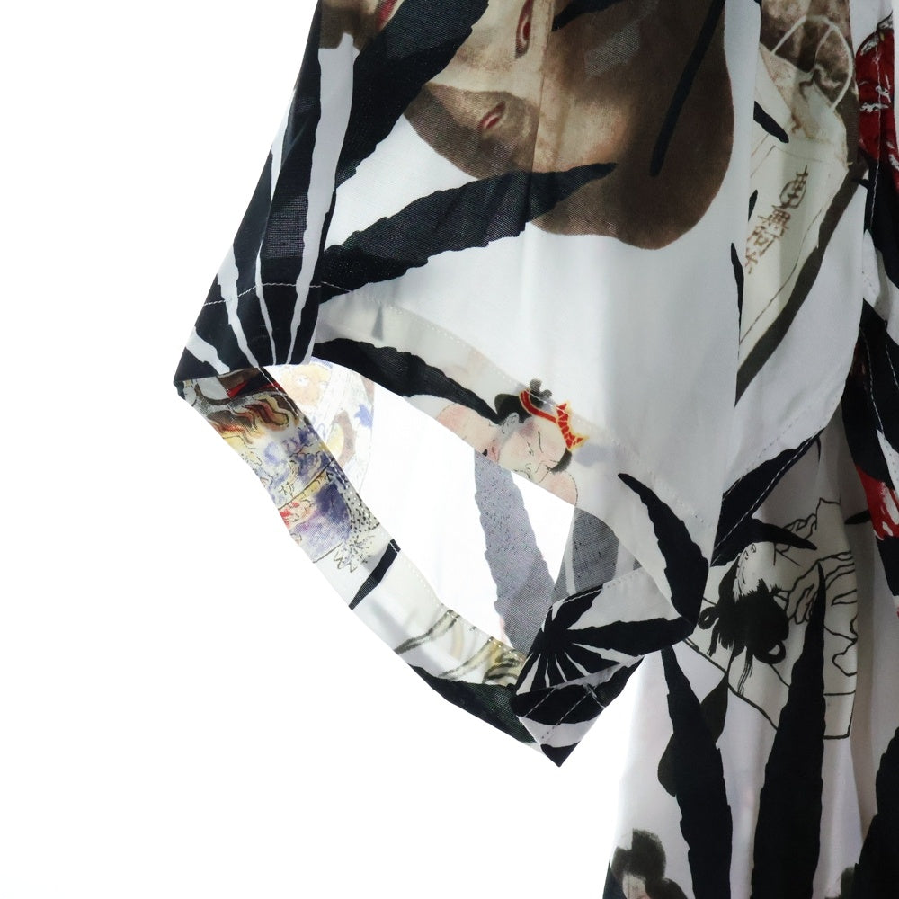 WACKO MARIA(ワコマリア) HAWAIIAN SHIRT ハワイアンシャツ レーヨンアロハシャツ ホワイト