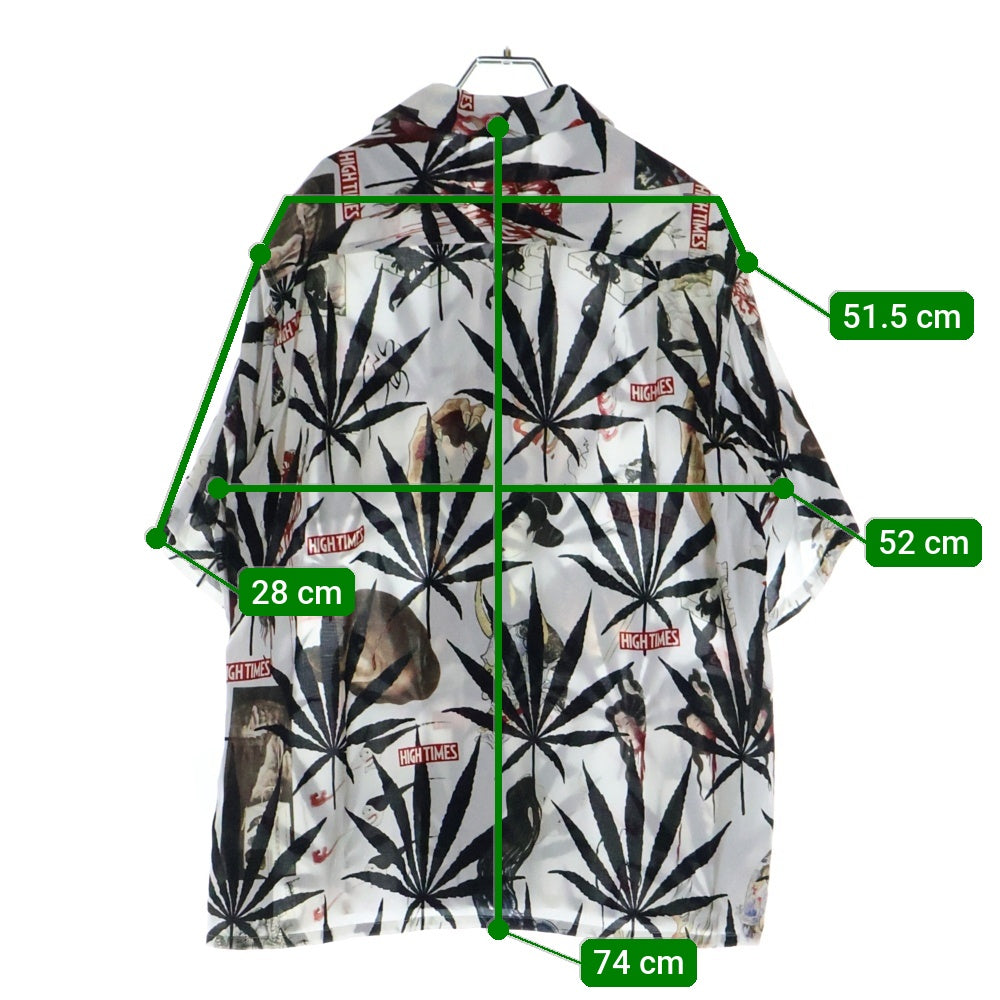 WACKO MARIA(ワコマリア) HAWAIIAN SHIRT ハワイアンシャツ レーヨンアロハシャツ ホワイト