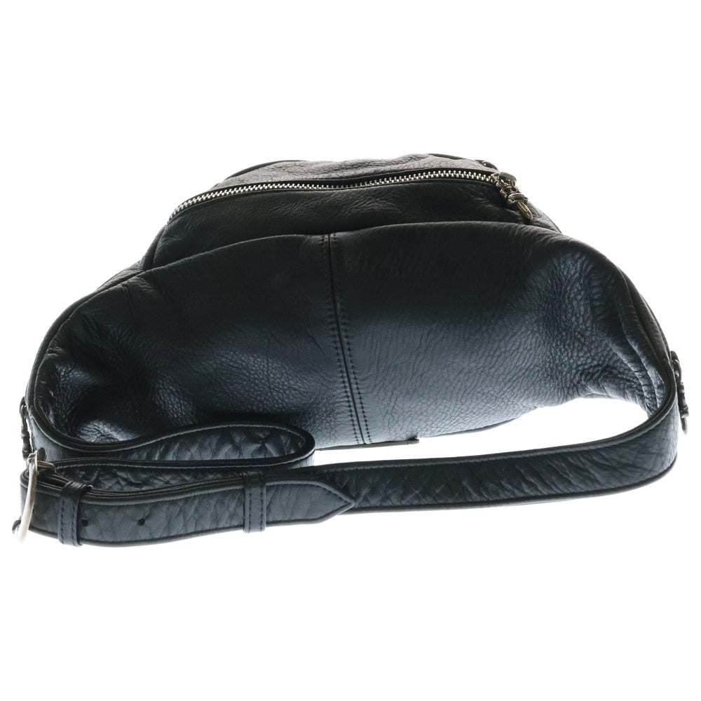 CHROME HEARTS(クロムハーツ) #1 SNAT PACK スナットパック ダガージップ ガンスリンガーベルト レザーウエストバッグ ブラック BCA378