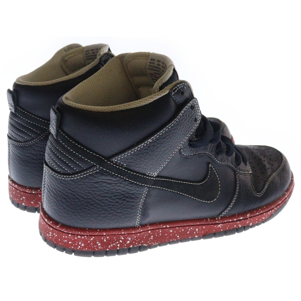 NIKE(ナイキ) 【観賞用 2009年製】 Dunk High PREMIUM 344648-441 ダンクハイ プレミアム ハイカットスニーカー US9/27.0cm ネイビー