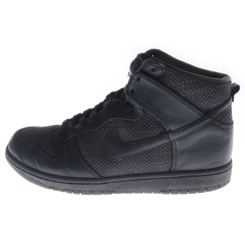 NIKE(ナイキ) 【観賞用 2005年製】 Dunk High Maharam 472328-001 ダンクハイ マハラム ハイカットスニーカー US9.5/27.5cm ブラック