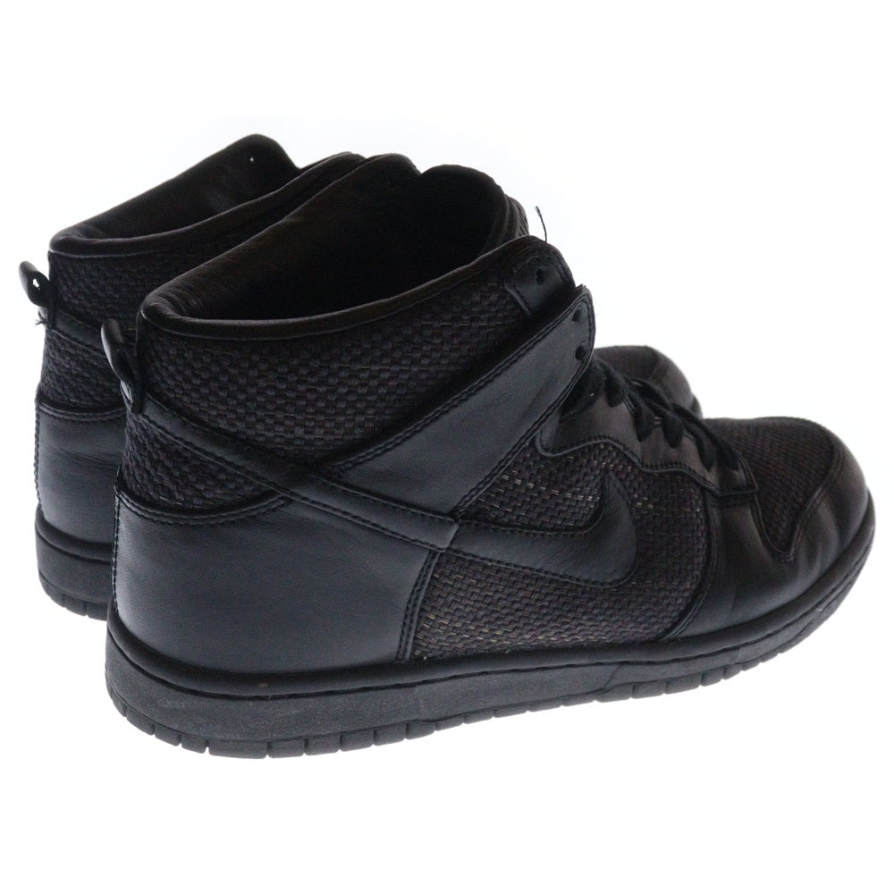 NIKE(ナイキ) 【観賞用 2005年製】 Dunk High Maharam 472328-001 ダンクハイ マハラム ハイカットスニーカー US9.5/27.5cm ブラック