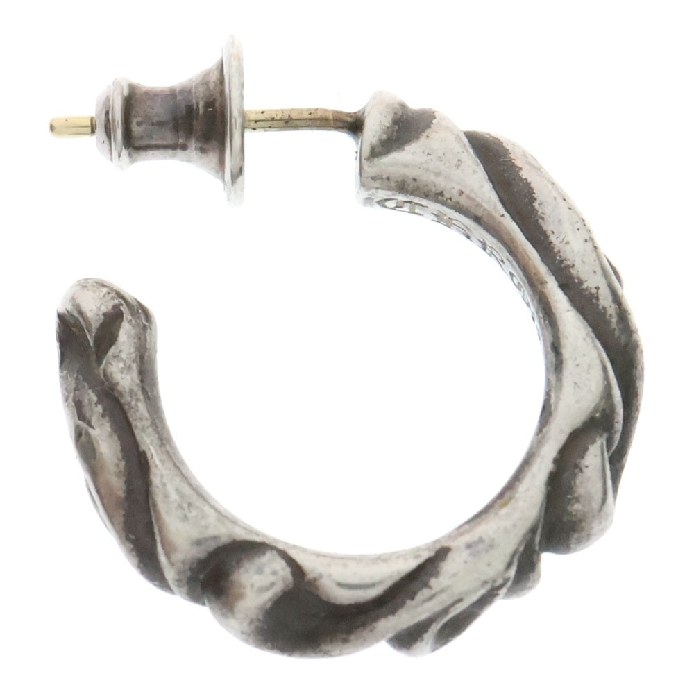 CHROME HEARTS(クロムハーツ) HOOP SCROOL スクロール フープピアス シルバー BCA102