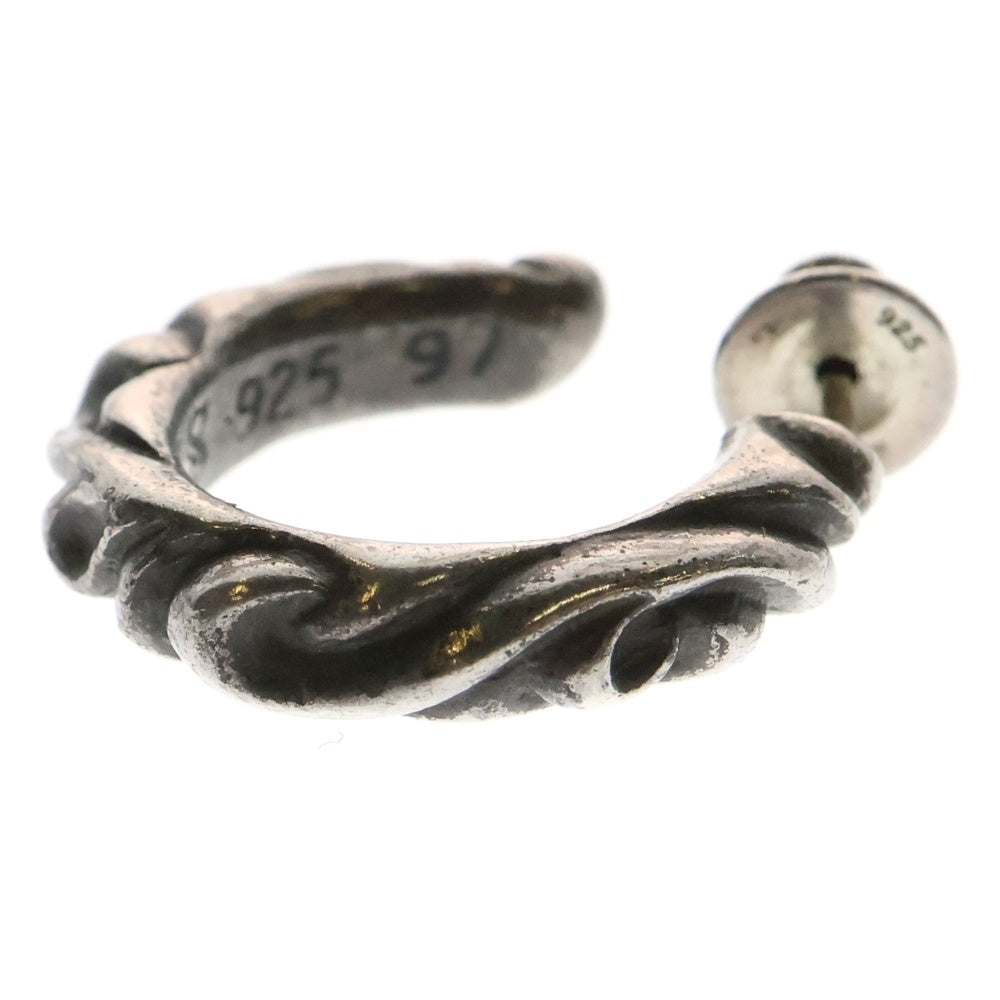 CHROME HEARTS(クロムハーツ) HOOP SCROOL スクロール フープピアス シルバー BCA102