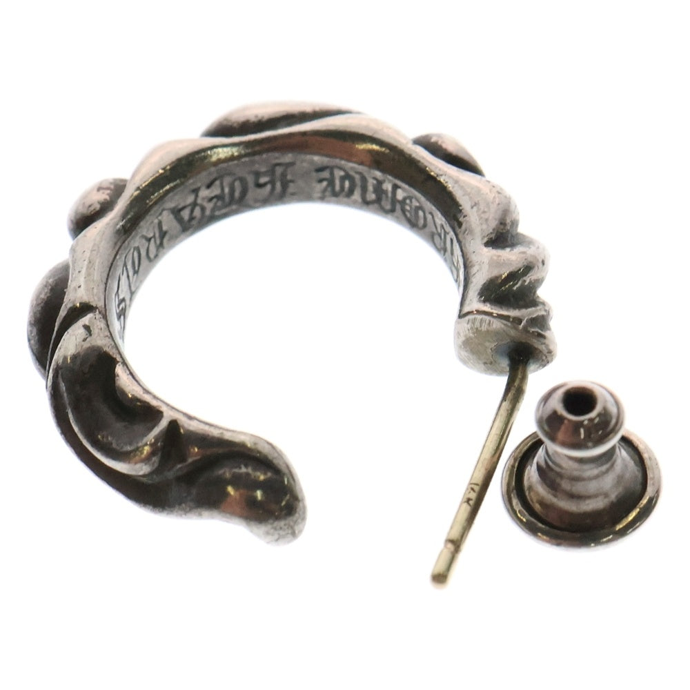 CHROME HEARTS(クロムハーツ) HOOP SCROOL スクロール フープピアス シルバー BCA102
