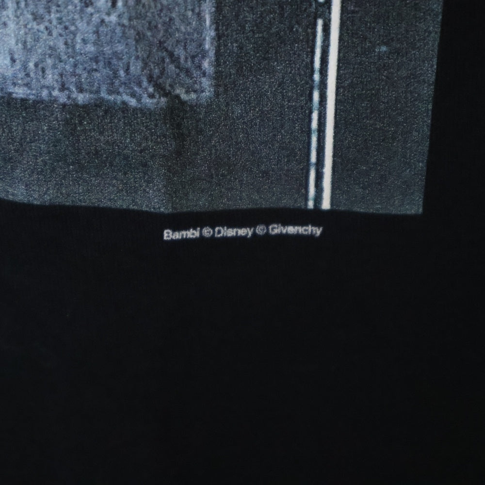 GIVENCHY(ジバンシィ) バンビプリント BW700D304U 半袖Tシャツ カットソー ブラック