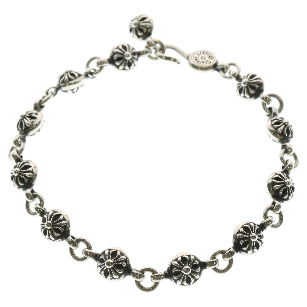 CHROME HEARTS(クロムハーツ) NO1 BALL #1クロスボールブレスレット シルバー BCA172