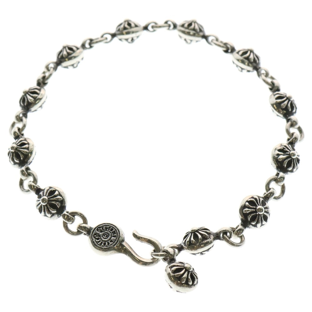 CHROME HEARTS(クロムハーツ) NO1 BALL #1クロスボールブレスレット シルバー BCA172