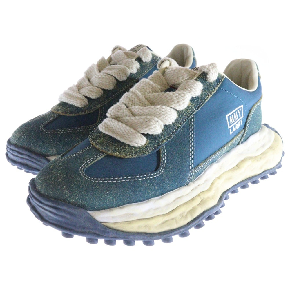 MAISON MIHARAYASUHIRO(メゾンミハラヤスヒロ) LARRY OG Sole Vintage Mix Material Low-top Sneaker ラリー オリジナルソール ヴィンテージ ミックスマテリアルローカットスニーカー A15FW709