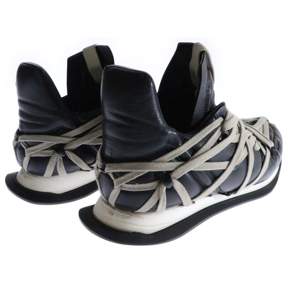 Rick Owens(リックオウエンス) MEGALACED MAXIMAL RUNNER 20S7813 メガレース マキシマルランナー ローカットスニーカー EU43/27.5cm ブラック
