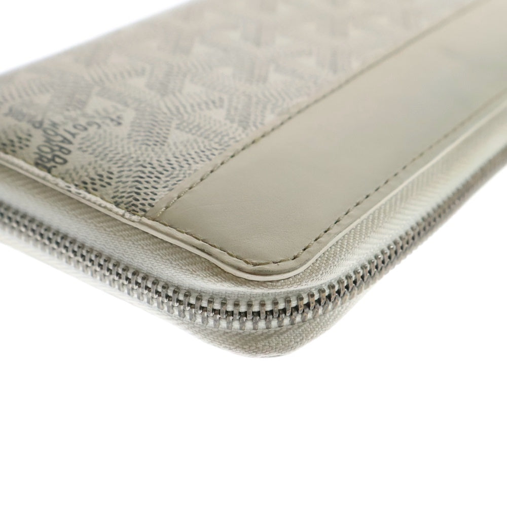 GOYARD(ゴヤール) マティニョンGM ラウンドジップロングウォレット 長財布 ホワイト