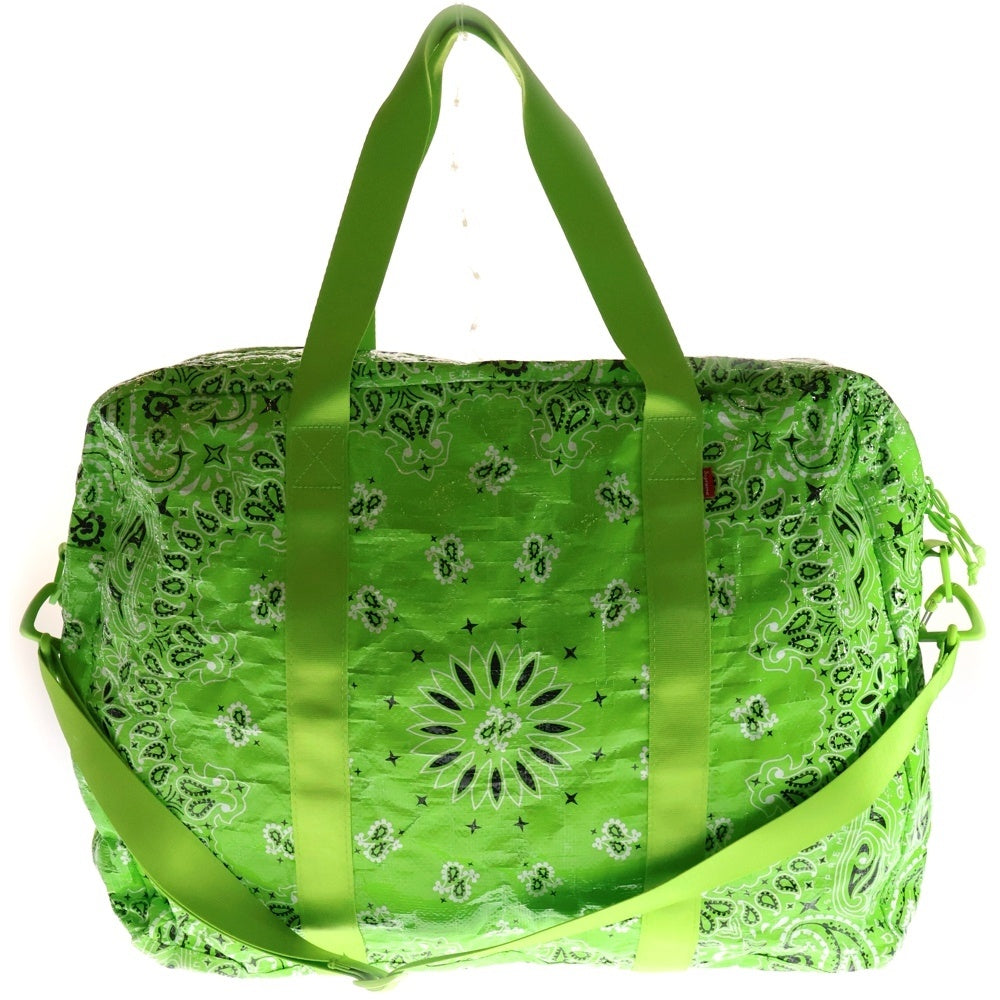 SUPREME(シュプリーム) 21SS Bandana Tarp Duffle Bag バンダナ タープ ダッフルバッグ グリーン