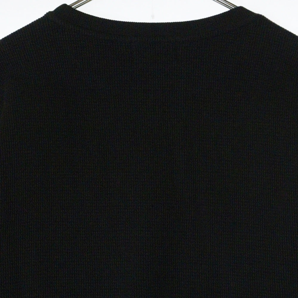 THUG CLUB(サグクラブ) 25SS CHOPPER GARAGE SWEAT チョッパー ガレージロゴスタッズ装飾スウェットトレーナー ブラック TCSS25019